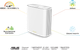 Маршрутизатор ASUS ZenWiFi XD6 1PK white AX5400 1xGE LAN 3x1GE WAN WPA3 OFDMA MESH - изображение 4