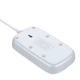 Подовжувач мережевий Ldnio SE3604, 6USB, 3 розетки, 1.6 м, чорний - изображение 4