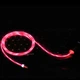 Светящийся магнитный кабель зарядки TOPK AM67 LED 1m 2.4A Type-C Pink - изображение 3