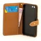 Чехол Croc для Iphone 5 / 5s / SE книжка кожа PU золотистый - изображение 3