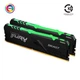 Модуль памяти для компьютера DDR4 16GB (2x8GB) 3200 MHz Fury Beast RGB Kingston Fury (ex.HyperX) (KF432C16BBAK2/16) - изображение 1