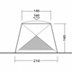 Тент Outwell Beach Shelter Compton Blue (929011) - изображение 7