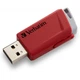 Флеш-накопитель Verbatim USB флеш накопичувач 3x16GB Store ъnъ Click Red/Blue/Yellow USB 3.2 (49306) - изображение 5