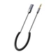 Аудио Bluetooth адаптер (ресивер) в авто Hoco DUP02 In-car BT audio receiver spring cable Black - изображение 1