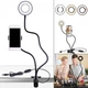 Держатель для телефона Professional Live Stream Pro с LED подсветкой Black - изображение 3