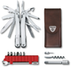 Складной нож Victorinox SWISSTOOL SPIRIT X PLUS RATCHET 105мм/36предм+кор.кож.чехол /плоск/ножн/пила/напил/отверт/биты Vx30236.L - изображение 1