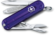 Складаний ніж Victorinox CLASSIC SD Colors Persian Indigo 58мм/1сл/7функ/фіол.прозр /ножн Vx06223.T29G - зображення 1