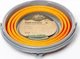 Складное ведро силиконовое 10л Tramp TRC-091 Orange - изображение 2