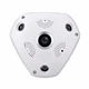 Мини ip камера для видеонаблюдения Рыбий глаз Wi-Fi Action Camera VR Cam Fish-Eye панорамная потолочная 360° White - изображение 1
