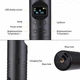 Лампа LED Light Stick WOW Cветодиодная палка для селфи RGB 20Вт + пульт ДУ Black - зображення 3