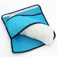 Мягкая подушка-подкладка на ремень безопасности в автомобиль Seat Belt Cushion (29х12 см, голубая) - изображение 6