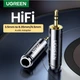 Перехідник Ugreen AV168 HiFi 3.5 mm штекер 6.35 mm / 6.5 mm роз'єм аудіо адаптер Silver - зображення 1