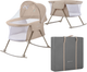 Люлька-гойдалка Kinderkraft Lovi Beige 3-в-1 (KKLLOVIBEG0000) (158789) - зображення 1