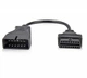 Перехідник з OBD2 16pin мама на GM 12pin тато GM12 (Daewoo Lanos Sens ВАЗ) - зображення 1