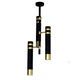 Люстра Level lamp V3 black&brass PikArt арт. 5021 - изображение 1