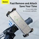 Вело-мото держатель Baseus Quick to take cycling Holder (Applicable for bicycle and Motorcycle) |360°| - зображення 5