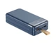 Powerbank Remax 50000 mAh 22.5W Quick Charge 2xUSB/1xType-C, PD/QC blue - зображення 1