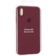 Чехол Fiji Silicone Case для Apple iPhone XR бампер накладка Full Soft Marsala - изображение 4