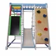 Детский спортивный игровой комплекс Baby Sport SB Акварелька Разноцветный 132х124х150 см (Sky Plus 4) - изображение 5