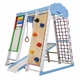 Детский спортивный игровой комплекс Baby Sport SB Акварелька Разноцветный 132х124х150 см (Sky 1) - изображение 4