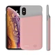 Чехол аккумулятор iBattery для iPhone X/XS 5200 mAh rose - изображение 1