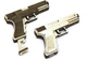 Деревянная пьяный 3D пазл SUNROZ "Пистолет Glock" 64 дет. (SUN6176) - изображение 3