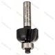 Галтельная фреза для кромок d8 D24,7 h13 L53 R6 Standard for Wood Bosch Professional (2608628362) - зображення 2