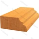 Профильная фреза для кромок d8 D31.8 h14.3 L57 R4.8 Standard for Wood Bosch Professional (2608628396) - изображение 4