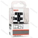 Гребневая фреза d8 D25 h22 L58 Standard for Wood Bosch Professional (2608628353) - изображение 1
