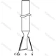 Фреза «ластівчин хвіст» d8 D14 h14 L55 15° Standard for Wood Bosch Professional (2608628408) - зображення 4