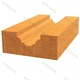 Фреза пазова фасонна d8 D12.7 h12.7 L46 R2.4 Standard for Wood Bosch Professional (2608628398) - зображення 4