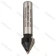 V-образная пазовая фреза 60° d8 D11 h14 L45 Standard for Wood Bosch Professional (2608628406) - изображение 2