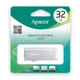 Флеш-накопичувач Apacer USB 2.0 AH33A 32Gb Metal silver (AP32GAH33AS-1) - изображение 2