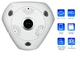 3D панорамна IP камера відеоспостереження XPX 360 градусів WI-FI Full HD - зображення 1