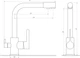 Смеситель для кухни под осмос Globus Lux GLLR-0444-9-BRONZE - изображение 5