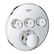Внешняя часть смесителя без скрытой части GROHE Grohtherm SmartControl хром латунь 158мм 29121000 - изображение 1