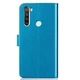Чохол Clover для Xiaomi Redmi Note 8T книжка шкіра PU блакитний Без бренду - зображення 3