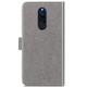 Чохол Clover для Xiaomi Redmi 8 книжка шкіра PU сірий Без бренду - зображення 3
