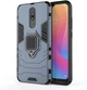 Чехол Iron Ring для Xiaomi Redmi 8A бампер противоударный с подставкой Dark Blue - изображение 3