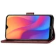 Чехол Clover для Xiaomi Redmi 8A книжка кожа PU коричневый - изображение 5