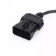 Переходник OBD2 Opel 10 pin для подключения диагностики к авто Opel (10pin - 16pin) (3108) - изображение 3
