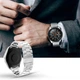 Браслет для Samsung Galaxy Watch 46 | 3 45 mm | Gear S3 Стальной классический Ремешок 22мм Серебристый BeWatch (1020405) - изображение 6