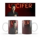Чашка Керамическая Lucifer Люцифер 001 Белая - изображение 1