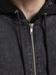 Джинсовая куртка Jack & Jones JJIWOLF JJJACKET AKM 791 L Черный 12181165 Black Denim - изображение 3
