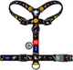 Шлея для собак Collar анатомическая H-образная WAUDOG Nylon с QR-паспортом, пластиковый фастекс, S, Ш 15 мм, A 30-40, B 30-50 рисунок "NASA" (5609) - изображение 2