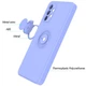 Чехол TPU Candy Ring Full Camera для Samsung Galaxy A52 4G / A52 5G Сиреневый / Dasheen - изображение 3