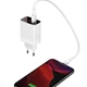 Мережевий зарядний пристрій Baseus Mirror Lake Dual QC Digital Display 2USB white - зображення 3