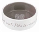 Миска керамічна Trixie Pet'a s&Home Ceramic Bowl для кішок і собак 16 см 800 мл Бежева (25054) - зображення 1