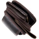 Вместительная сумка унисекс поясная на два отделения Vintage Bag 20427 Коричневая - изображение 4