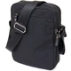 Универсальная текстильная мужская молодежная сумка на два отделения VINTAGE Youth Bag 20660 Черный - изображение 2